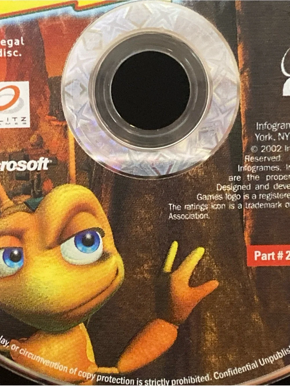 Zapper Microsoft Xbox 2002 Disc Only TESTED!